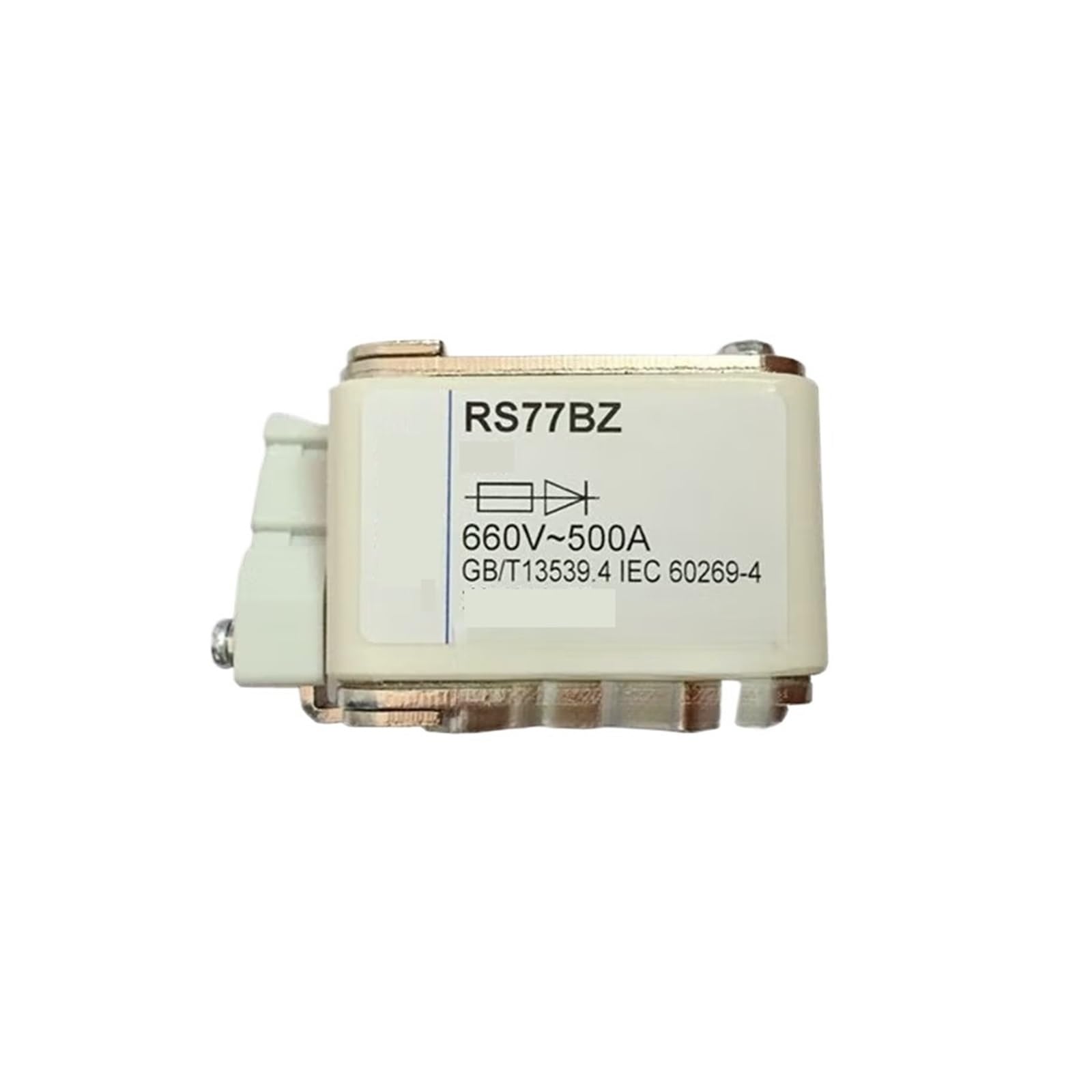 RS77BZ 630A referencia técnica en fusibles de potencia