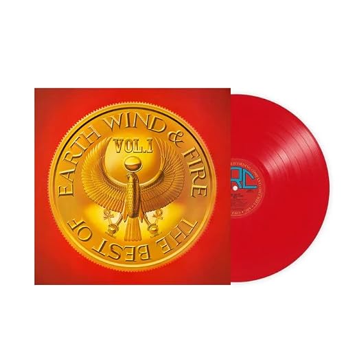 The Best Of Earth Wind & Fire - Exclusive Limited Edition Translucent Red Colored Vinyl LP