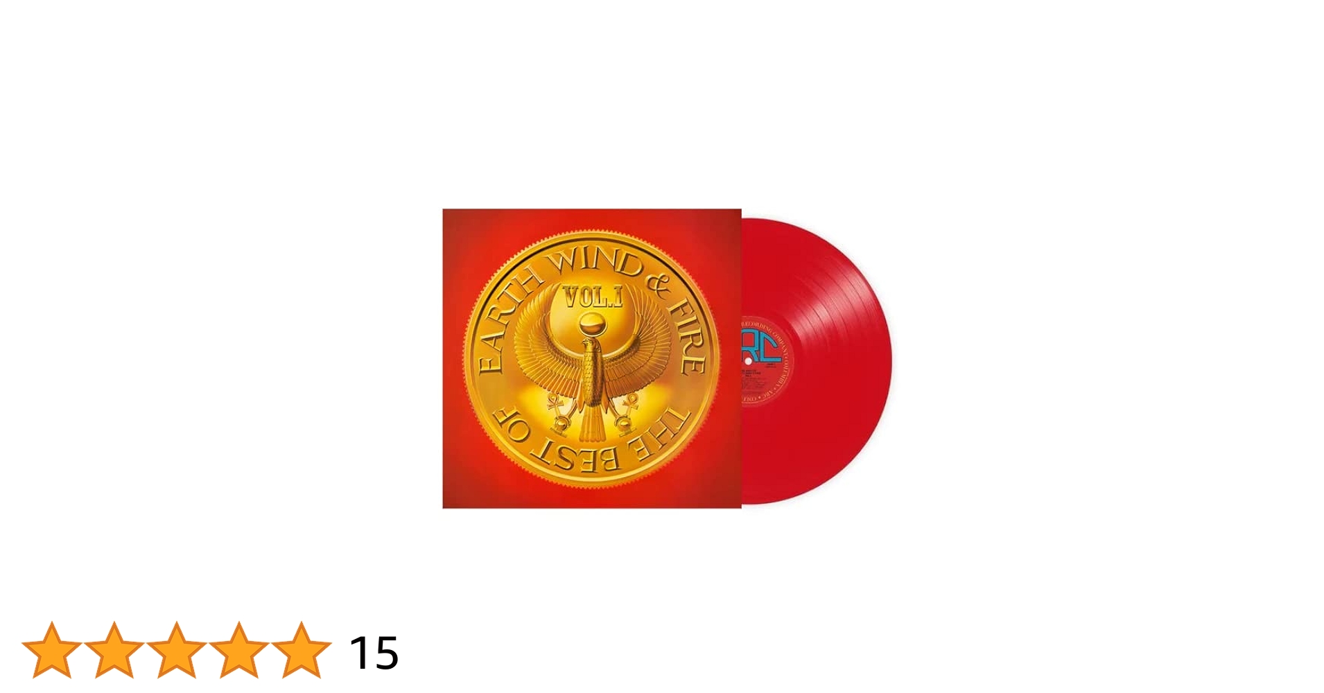 Earth Wind & Fire オレンジ盤LP ベスト・オブ・ボリューム1 The
