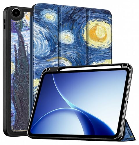 Image of ProElite Cover for Oppo Pad 5 12.1 inch Case, Soft Flexible Flip Case Cover for Oppo Pad 5 12.1 inch Case with Pen Holder [Auto Sleep Wake Feature] [Recoil Series] - Starry Night