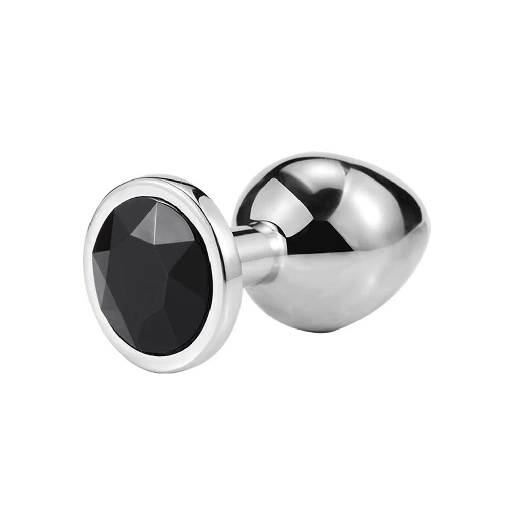 Anal Plug Heart Stainless Steel Crystal Anal Plug Removable Butt Plug Stimulator Anal Sex Toys Prostate Massager Dildo