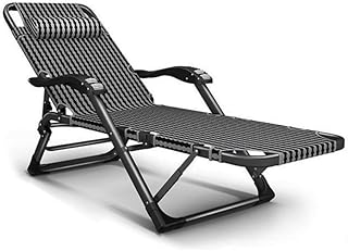 Espreguiçadeira gravidade para jardim, cadeira dobrável reclinável dobrável metal resistente portátil relaxante cama reclinável móveis de jardim para gramado ao ar livre pátio praia acampamento belas paisagens