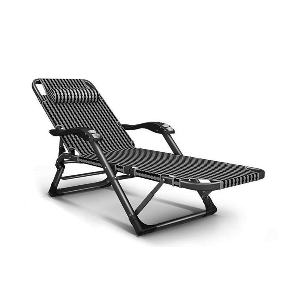 Chaises inclinables imperméables en métal pour le plein air