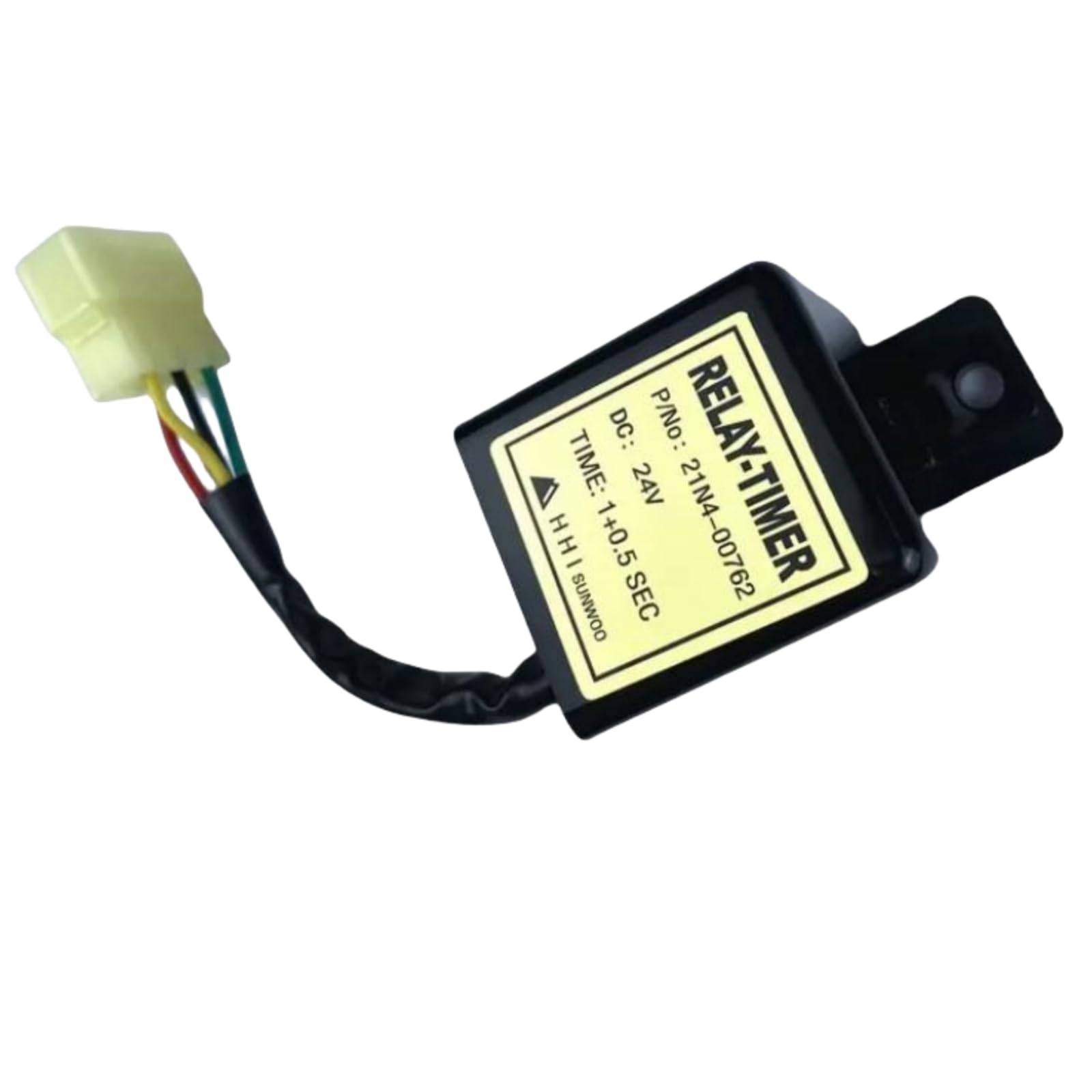 24V Relay Timer 21N4-00762 21N400762 Fits for Hyundai R80-7 R210-7