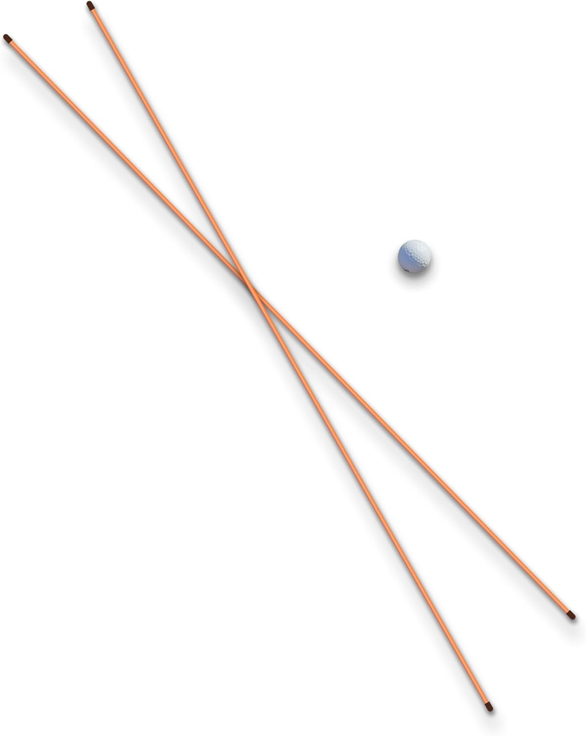 Elevate & Co. Golf Alignment Sticks, 34” Training Aid Accessory help's Visualize and Align Your Golf Shot Stroke, Full Super Swing Trainer, Posture Corrector