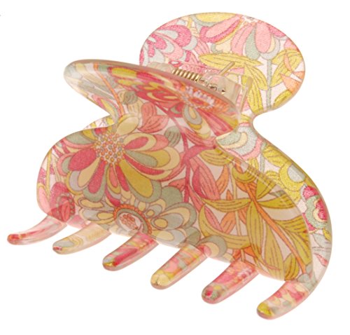 Pinza pequeña France Luxe Splash Garden Green/Pink miniatura 1