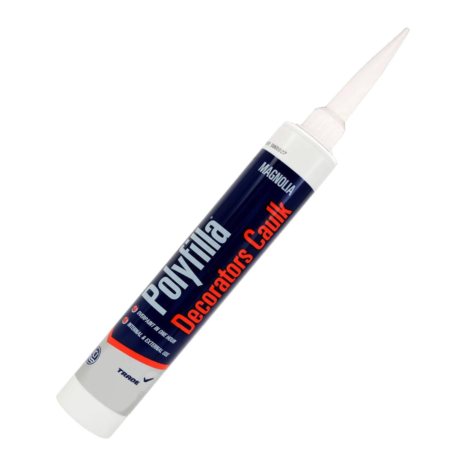 UHR Decorators Caulk, Fast Drying Formula, 380ml (Magnolia, 1 Pcs)
