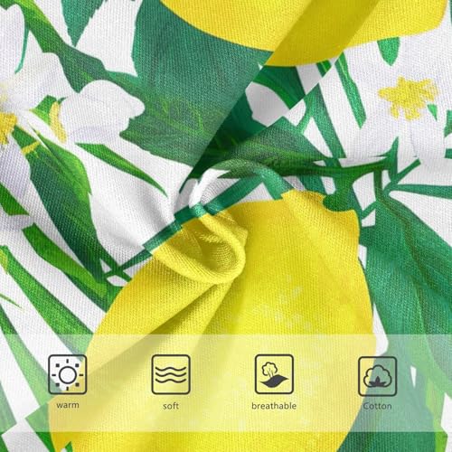 Bright Yellow Lemons Panties Little Girl Toddler Girls Underwear Cotton Funny Briefs Girls Undies 2t3