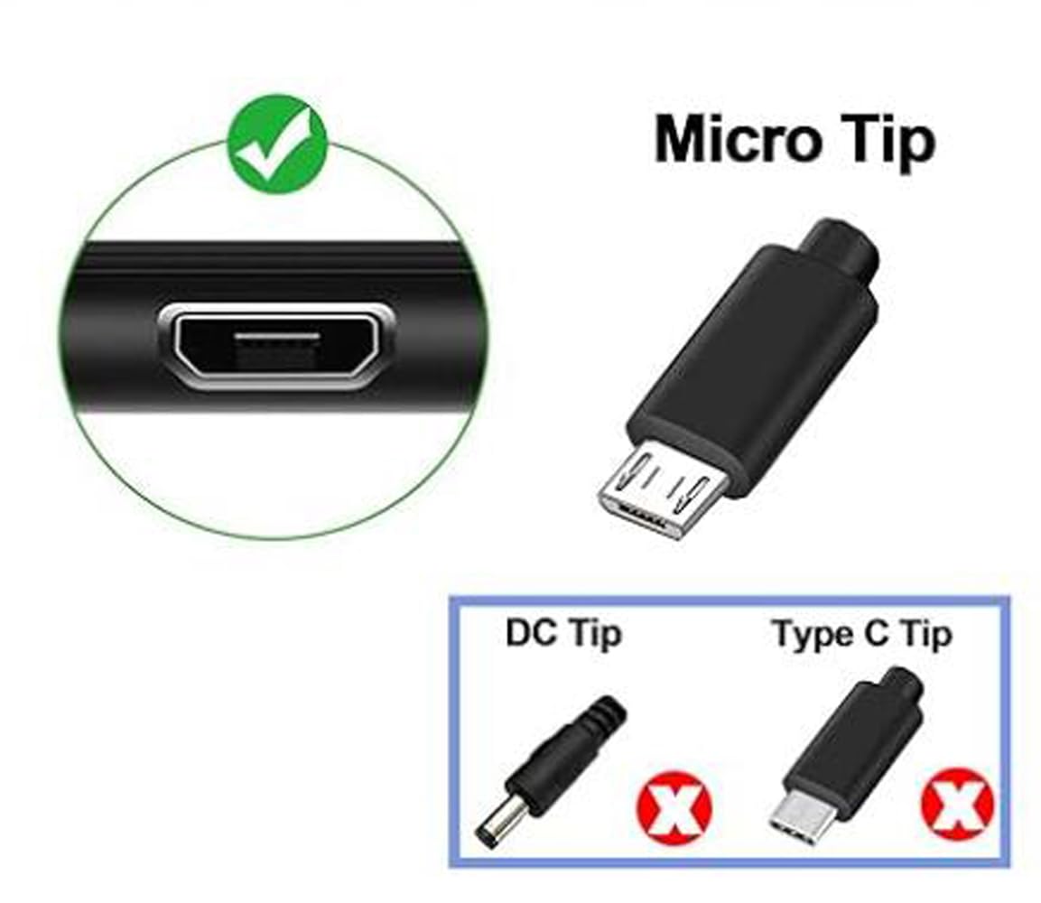 Cable de carga de repuesto LEMATRIX Flying Orb Ball compatible con Tikduck Flying Orb Ball, AMERFIST Flying Orb Ball, TOMZON Flying Orb Ball Micro Cable de carga
