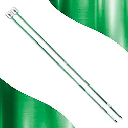 Par De Agulha De Tricô Alumínio - Círculo - 2,5Mm - Nybc…