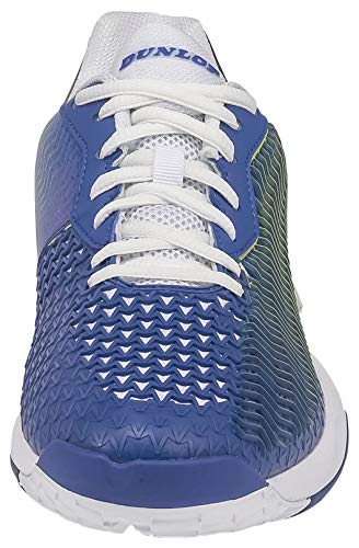 Dunlop Sports Activector Men's Tennis Shoes, Blue/Yellow, Size 9