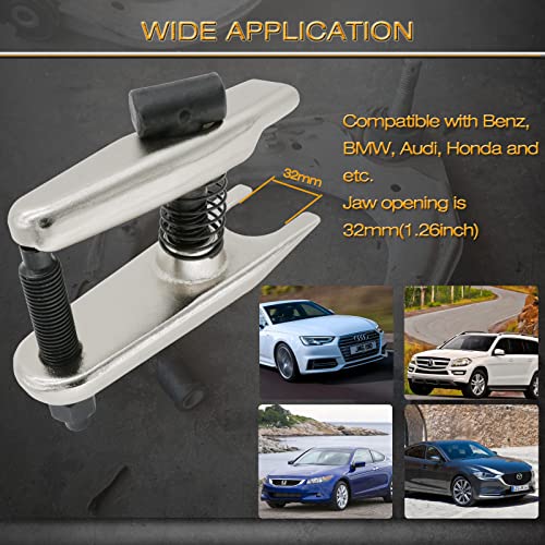ReluxGo 32mm Ball Joint Separator Tool Ball Joint Removal Tool for Separating Ball Joints Arms Tie Rods on Audi Benz Mazda - Thumbnail 2