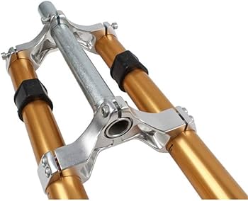 Amazon | クッションホイール用自転車フォークバイクストレートパイプ