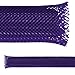 Electriduct 1.5" PET Expandable Braid Sleeving Flexible Wire Mesh Sleeve - 10 Feet - Purple