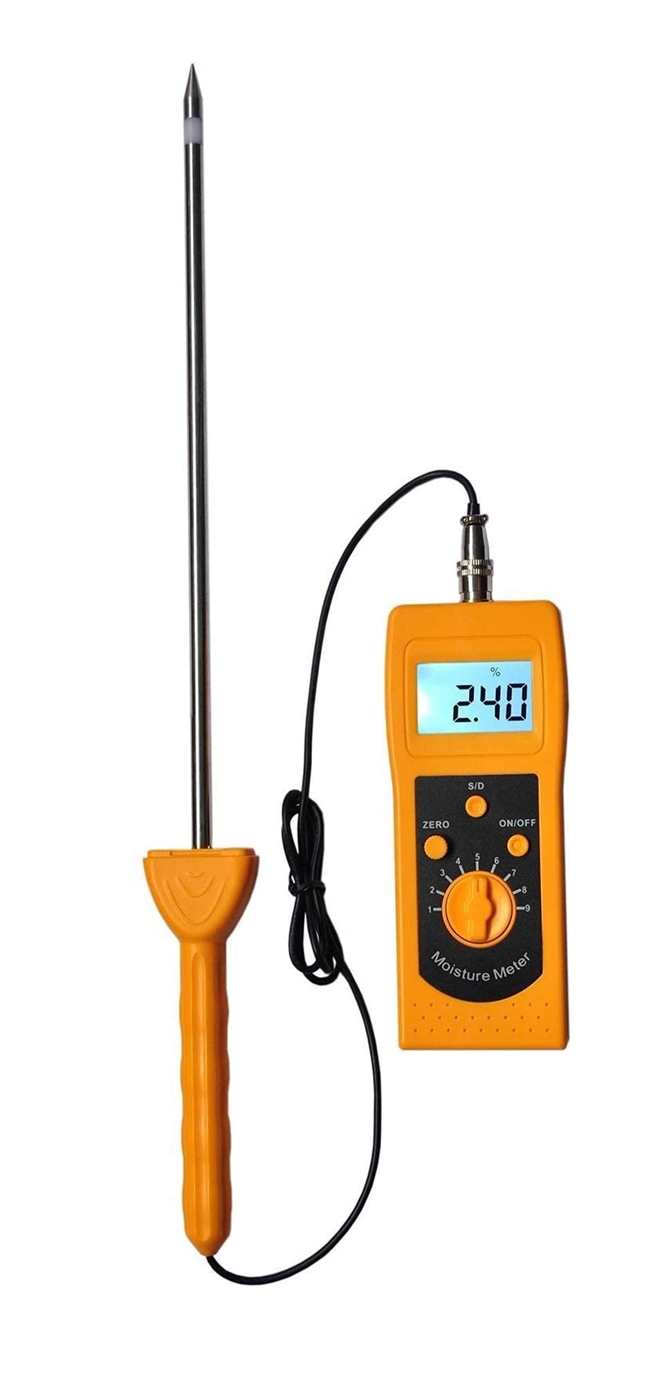 LNHHG Moisture Meter Sand And Gravel Moisture Meter Portable Digital Moisture Detector