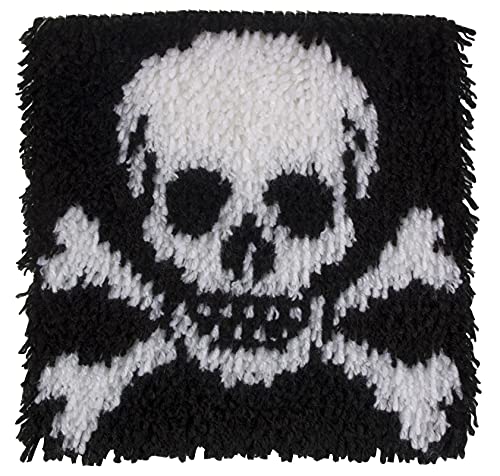 Image of Wonderart Arrgh Matey Latch Hook Kit, 12 inch X 12 inch