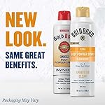 Gold Bond No Mess Clear Invisible Body Powder Spray, 7 oz., Absorbs Odor-Causing Sweat - Image 2