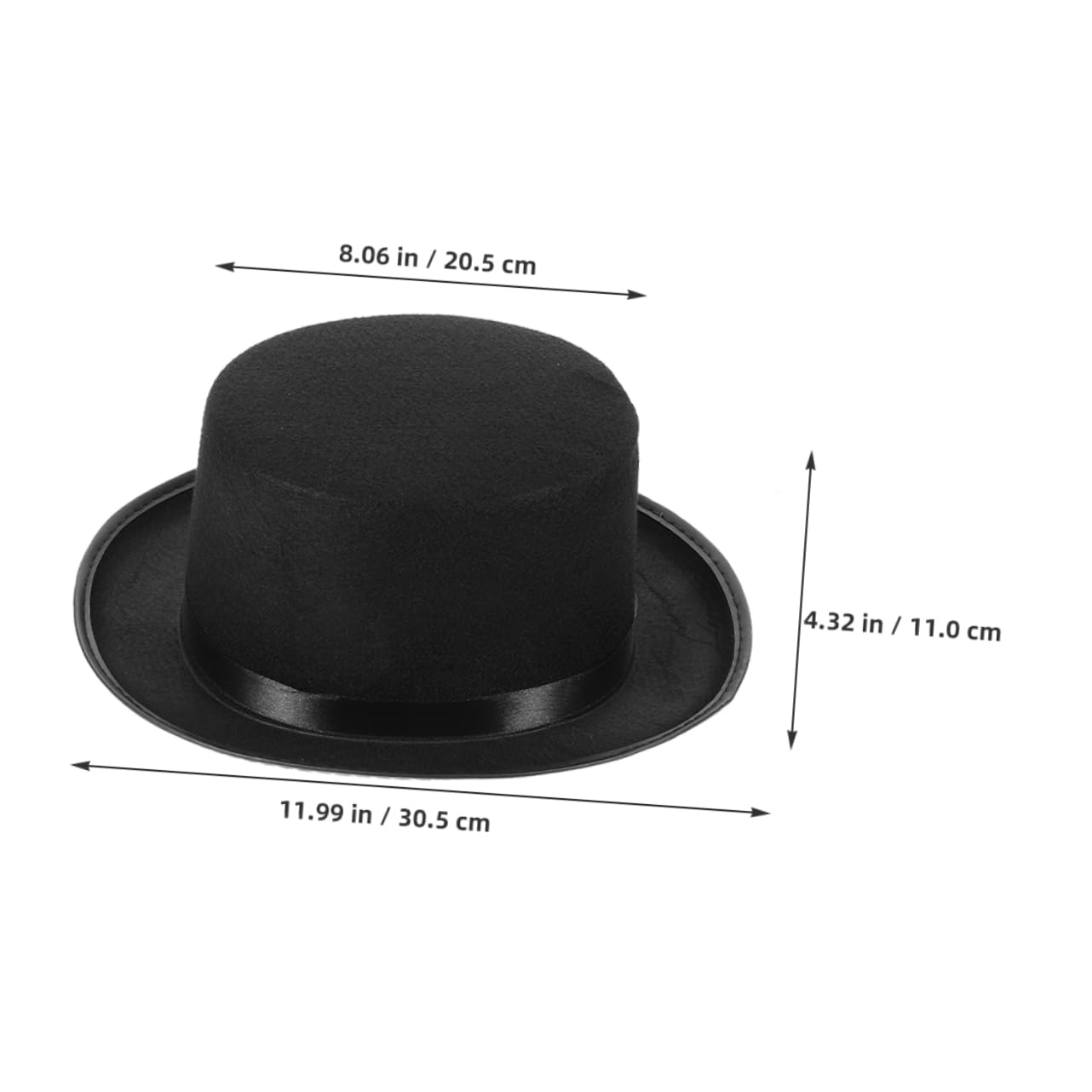 COLLBATH Costume Cosplay Set Top Hat Detective Hat Comfortable Gloves Detective Dress up Party Supplies
