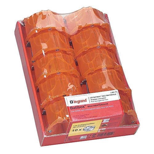 LEGRAND - Boîte Encastrement Batibox Multimatériaux - Rigidité Renforcée - Pour Plâtre,...