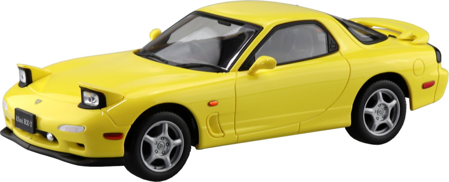 Amazon.com: Aoshima Infini FD3S RX-7 (Competition Yellow Mica) 1