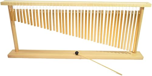 Miniatura 3 de ENNBOM Campanilla de 40 notas con campanilla de viento de mesa, barras de metal, instrumento de percusión con mazo de árboles, campanillas para aula