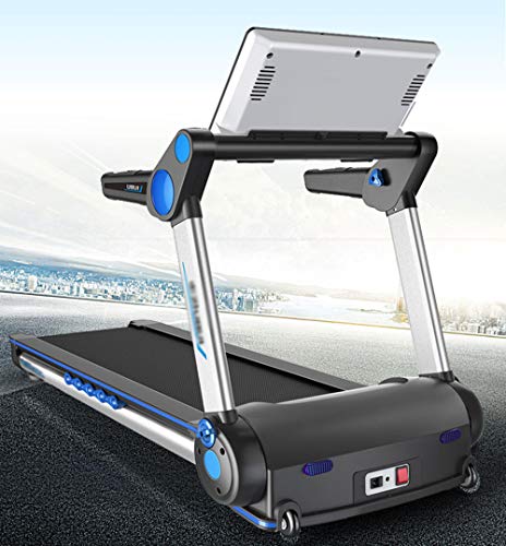 Image of Treadmill, Folding Electric Treadmill Indoor Walking Machine Sports Fitness Equipment, 1-14.8Km /H, 0-15 Adjustable Gradient, Heart Rate Detection Function