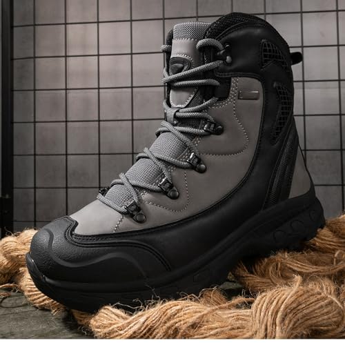 Men's Combat Tactical Hiking Boots | All-Terrain, Waterproof, Non-Slip for Hunting, Work and Outdoor2