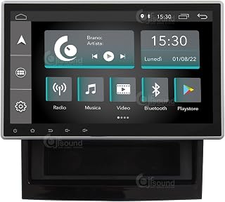 JF Sound - Ducato 290 10" 1DIN VP1 - Autoradio con CarPlay e Android Auto via Cavo -...