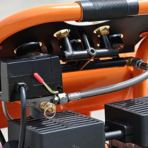 EMAX Hulk Portable Air Compressor - 1hp 4 Gal. Silent Air Compressor with Oil Free Pump & 120 Max PSI - HP15P004SS