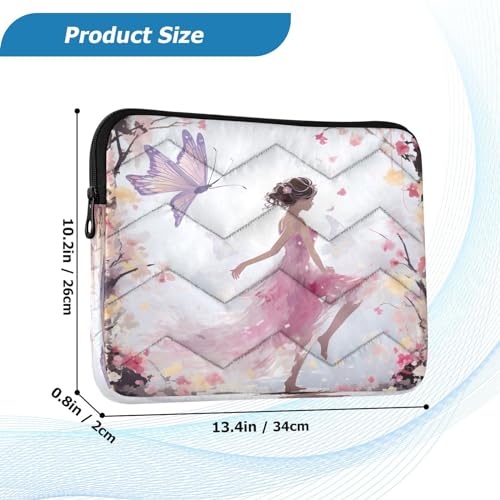 Funda para portátil de 13-14 pulgadas con protección y tela impermeable miniatura 3