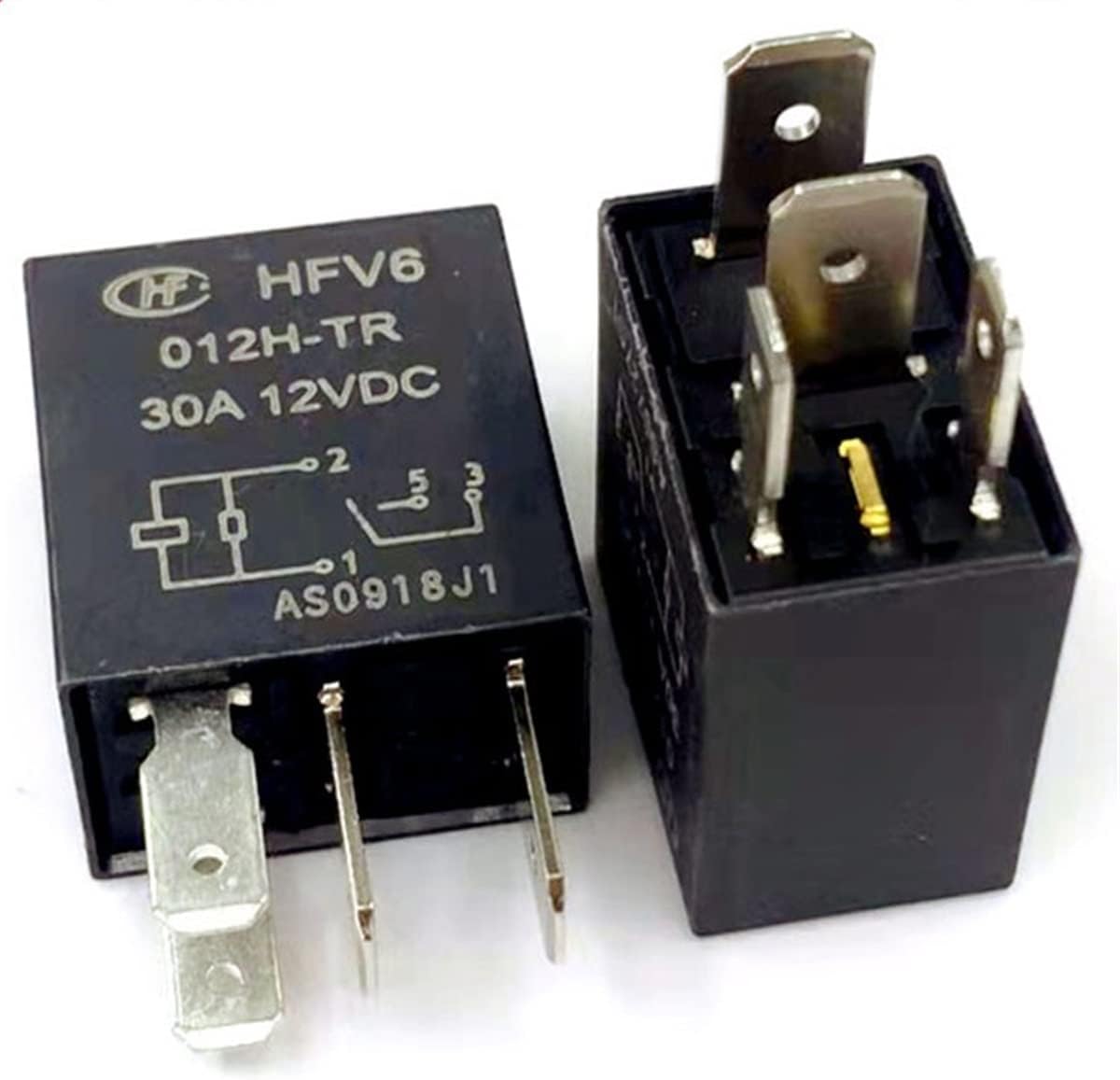HFV6 012H-TR 30A 12VDC 4Pins 12V Relay(10 PCS)