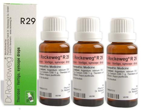 Dr.ReckewegGermany R29 Vertigo, Syncope Drops Pack of 3