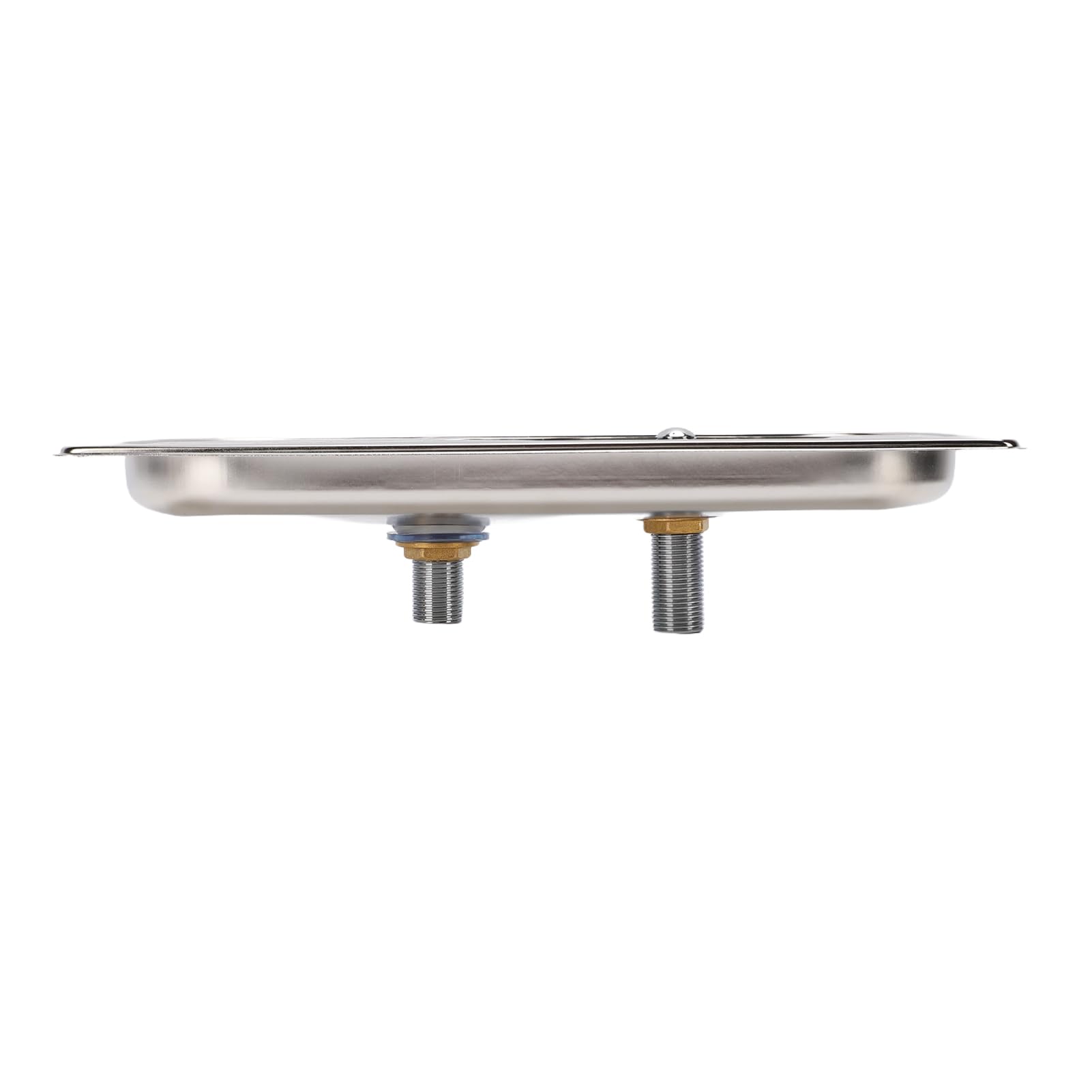 Lave-vaisselle en verre durable - Équipement de nettoyage automatique en acier inoxydable pour la maison et les cafés - 328 x 175 mm (argent)
