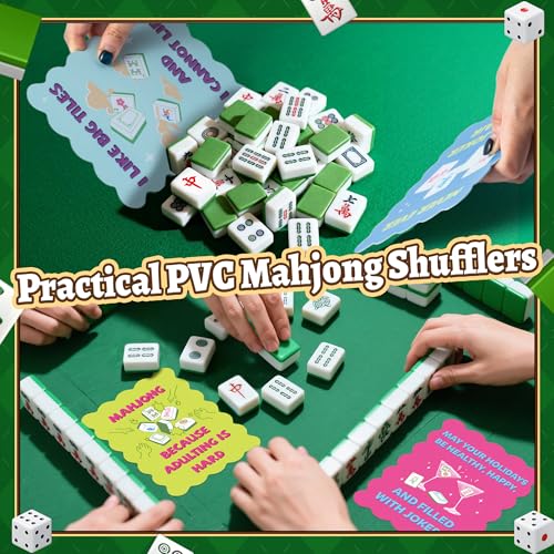 Set de 8 Mezcladores de Mahjong con Bolsa de Almacenaje miniatura 4