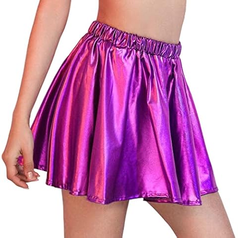 Flovel Falda Plisada Brillante Cover
