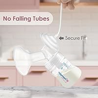 Vista 7 de Maymom Pump Parts Compatible with Spectra S1 S2 9 Plus Breastpump Replace Backflow Protector Membrane Duckbill Valve Tube Not Original Spectra