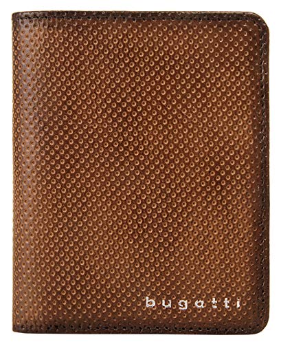 Preisvergleich Produktbild bugatti Kreditkartenetui PERFO Echt Leder braun Herren, Damen - 019869