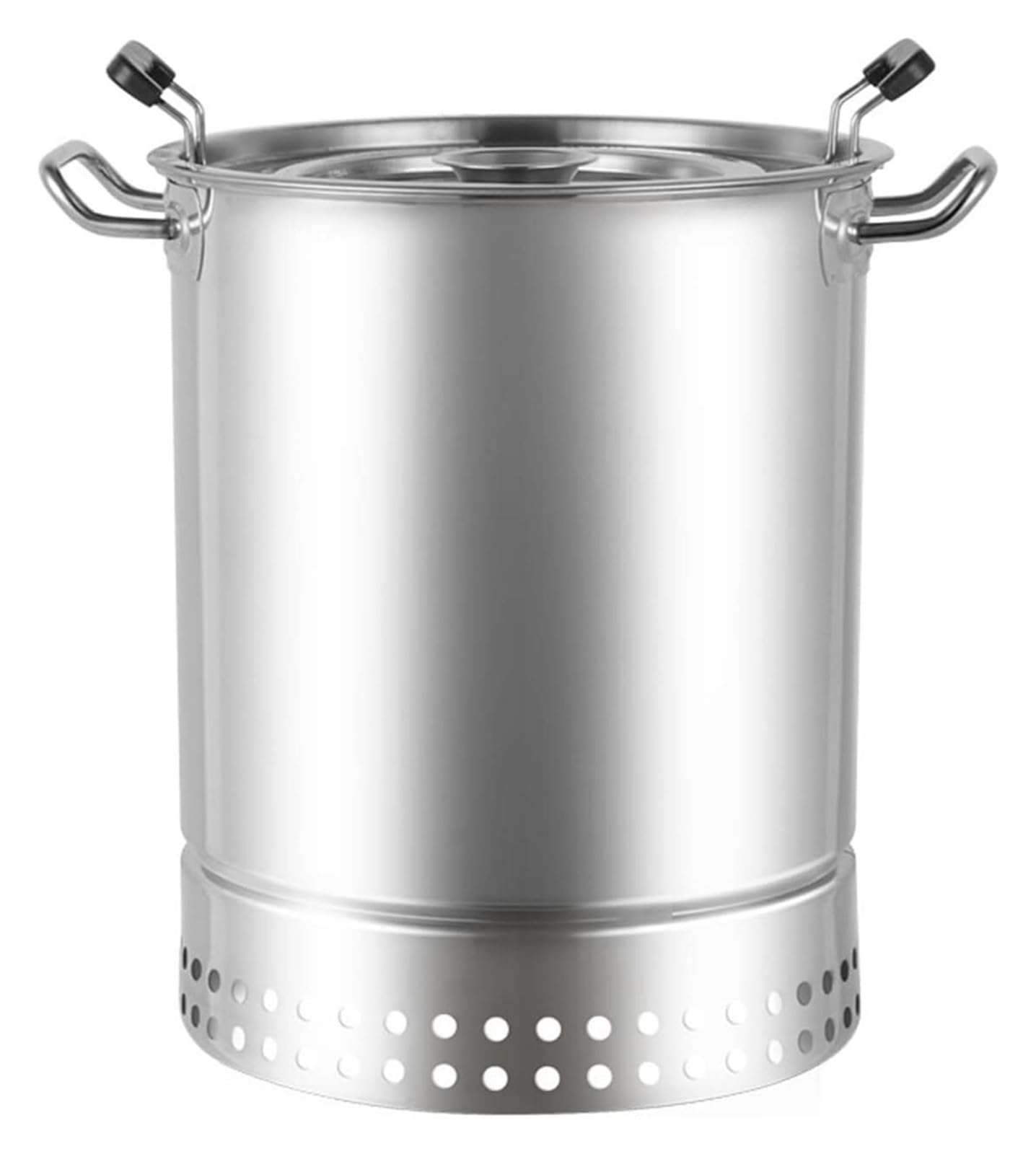 Barbecue a carbonella, affumicatore a barile, affumicatore a barile, Barbecue a carbonella, Barbecue a barile in Acciaio Inox con 20 spiedini di spiedini, Cestino per grigliate con rotelle,