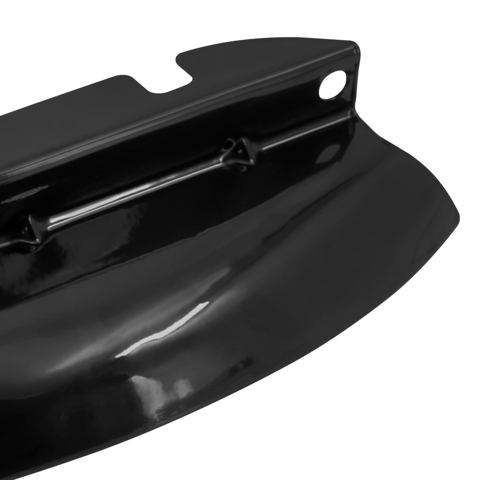 Deflettore del vento inferiore Triple Tree per moto, deflettore d'aria per carenatura moto, copertura forcella anteriore, compatibile con Harley Touring Road Glide Road King Street Glide