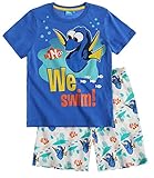 Disney Findet Dory Shorty Pyjama 2016 Kollektion (104, Blau)