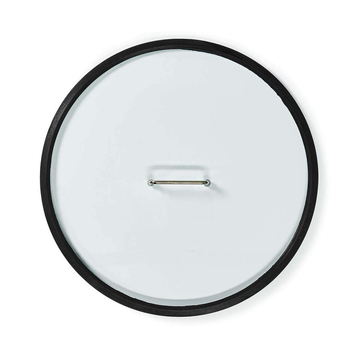 NEDIS KAPC030SS Partykühler | 30 L | Einstellbares Thermostat | Glasplatte | Drahtkorb | Lenkrollen