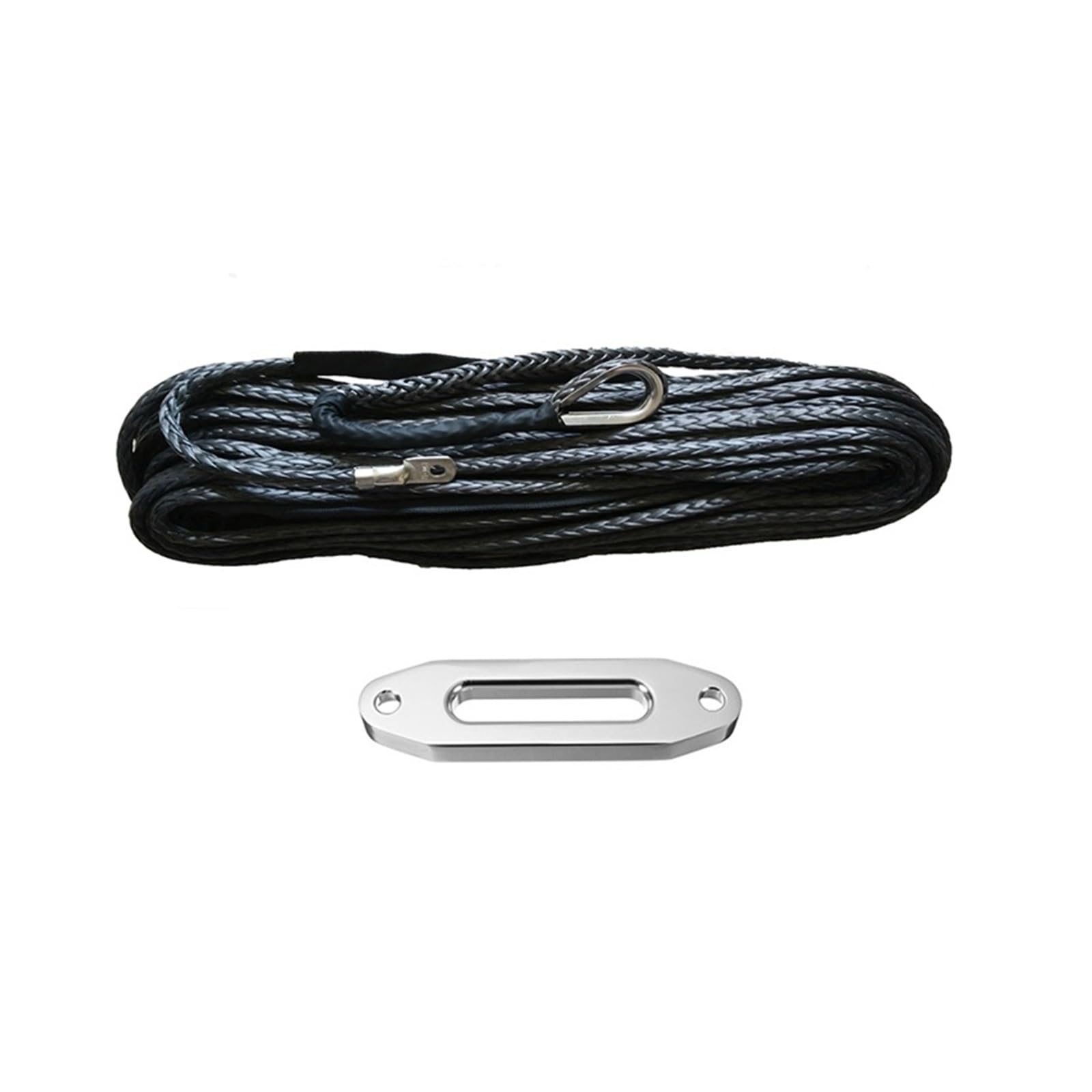 Lina wyciągarki, 5/16 "X 100" syntetyczna lina wyciągarki z włóknem Uhwmpe 12000lbs do pojazdu terenowego ATV UTV ciężarówka SUV wciągarka łodzi akcesoria(Oranje)