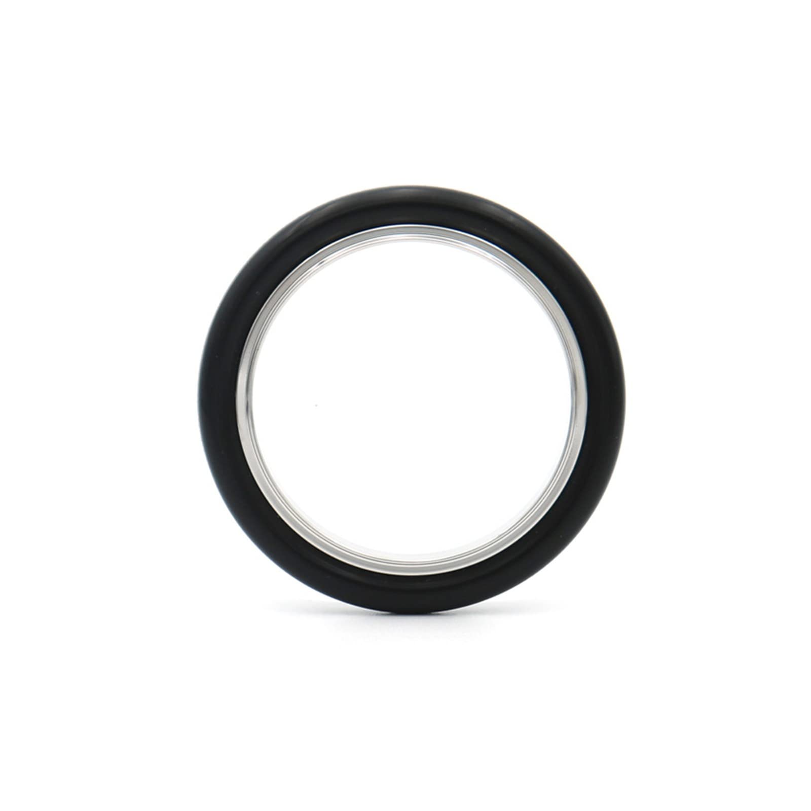 2 5 10 Piezas KF16 25 40 50 Brida de Abrazadera Triple de Doble Pasador de vacío de Aluminio niquelado SS304 Anillo Central Anillo de Ajuste de Junta tórica(Suit,KF25_10 PCS)