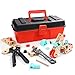 Lihgfw Toolbox Spielzeug-Set Kinder Simulation Maintenance Tool Puzzle 4-6 Jährig Kindergarten Early Education Aufklärung Spielzeug (Color : Multi-Colored)