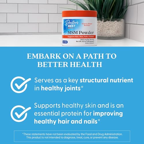 Doctor's Best MSM Powder Supplement