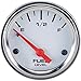6-Gauge Vehicle Instrument Kit: White Face, 3-3/8