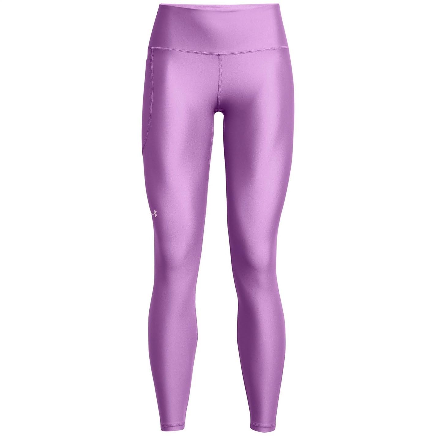 Under Armour Womens HeatGear Performance Tights Bottoms Provence Purple M