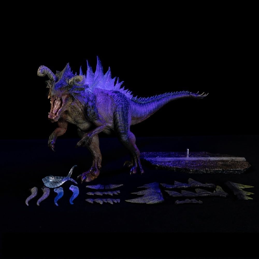 Dinosaur animal model collector adulte AMITD Mordred DX figurine verte