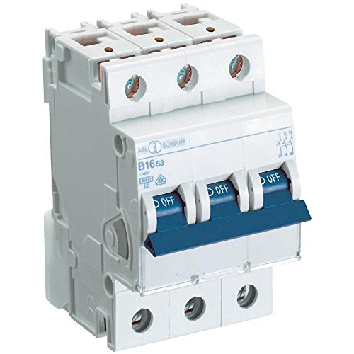 Preisvergleich Produktbild ABL Sursum Leitungsschutzschalter C10S3 C,10A,3p. Leitungsschutzschalter 4011721070490