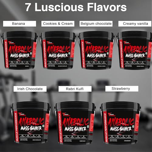 Image of Anabolic Mass Gainer 5kg, Creamy Vanilla